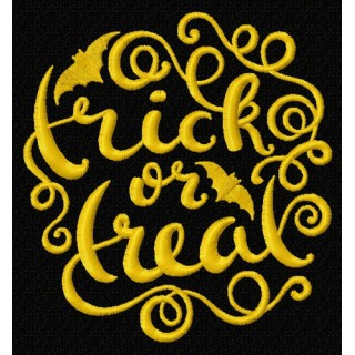 Trick or treat 3 embroidery design - Embroidery Design