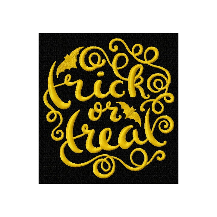 Trick or treat 3 embroidery design - Embroidery Design
