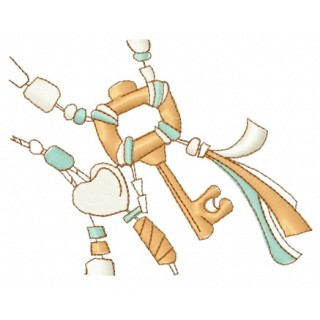 Romantic composition 4 embroidery design - Embroidery Design