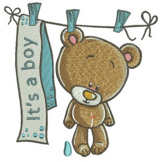 It's a boy 2 embroidery design - Embroidery Design