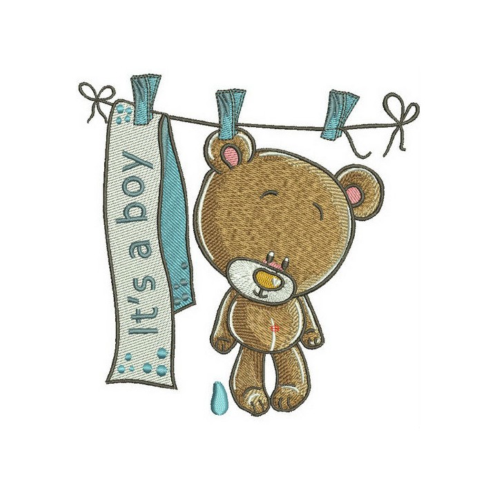 It's a boy 2 embroidery design - Embroidery Design