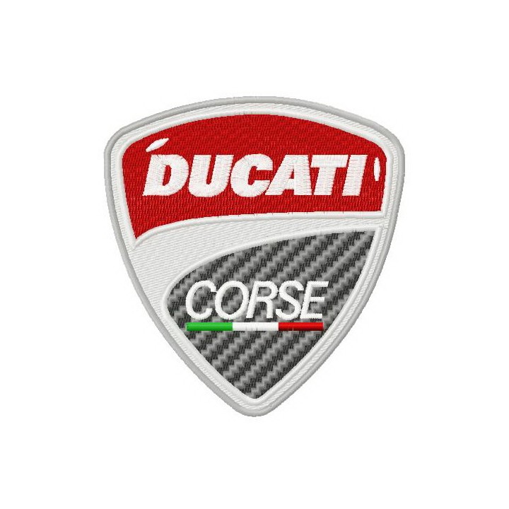 Ducati Corse logo embroidery design - Embroidery Design