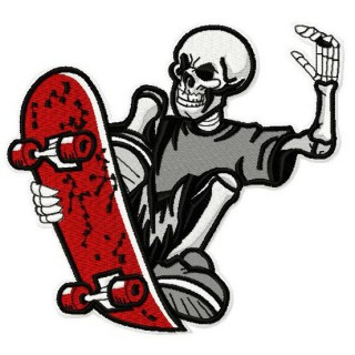 Skateboards Supply Co. 5 embroidery design - Embroidery Design