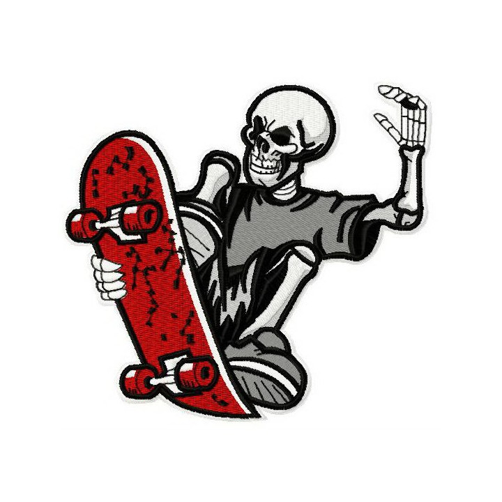 Skateboards Supply Co. 5 embroidery design - Embroidery Design