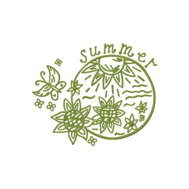 Preview of Summer 5 embroidery design featuring vibrant motifs perfect for summer-themed projects.