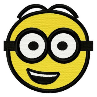 Happy Minion 6 embroidery design - Embroidery Design