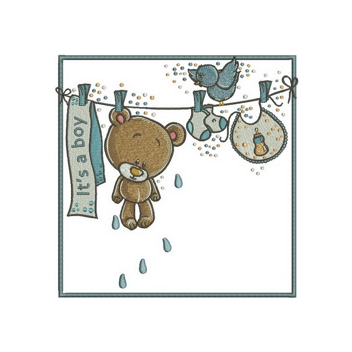 It's a boy embroidery design - Embroidery Design