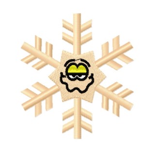 Snowflake 9 embroidery design - Embroidery Design