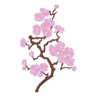 Sakura embroidery design - Embroidery Design