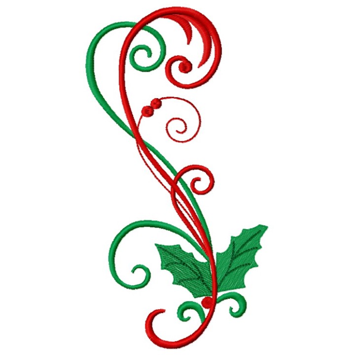 Christmas decoration 7 embroidery design - Embroidery Design
