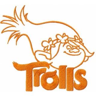 Princess Poppy 6 embroidery design - Embroidery Design