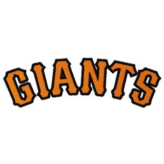 San Francisco Giants logo 3 embroidery design - Embroidery Design
