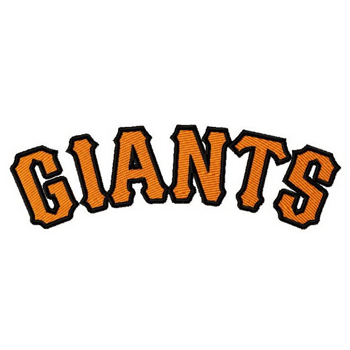 San Francisco Giants logo 3 embroidery design - Embroidery Design