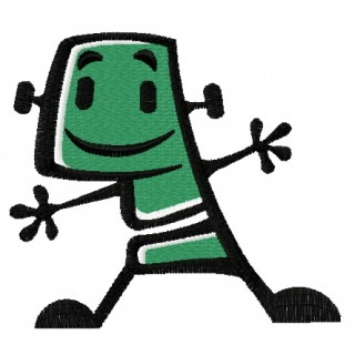 Robot 2 embroidery design - Embroidery Design