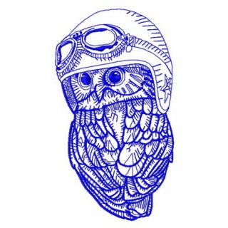 Wild bike rally 4 embroidery design - Embroidery Design