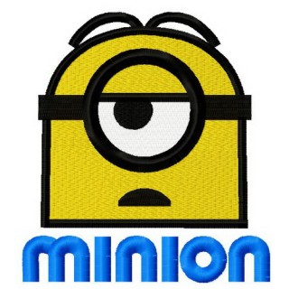 Tired Minion 2 embroidery design - Embroidery Design