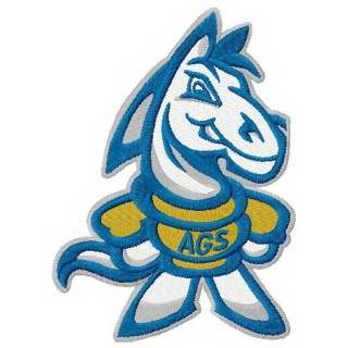 UC Davis Aggies logo embroidery design - Embroidery Design