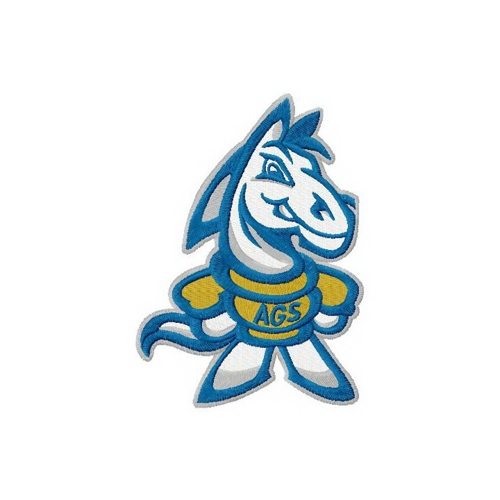 UC Davis Aggies logo embroidery design - Embroidery Design