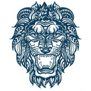 Lion 4 embroidery design - Embroidery Design
