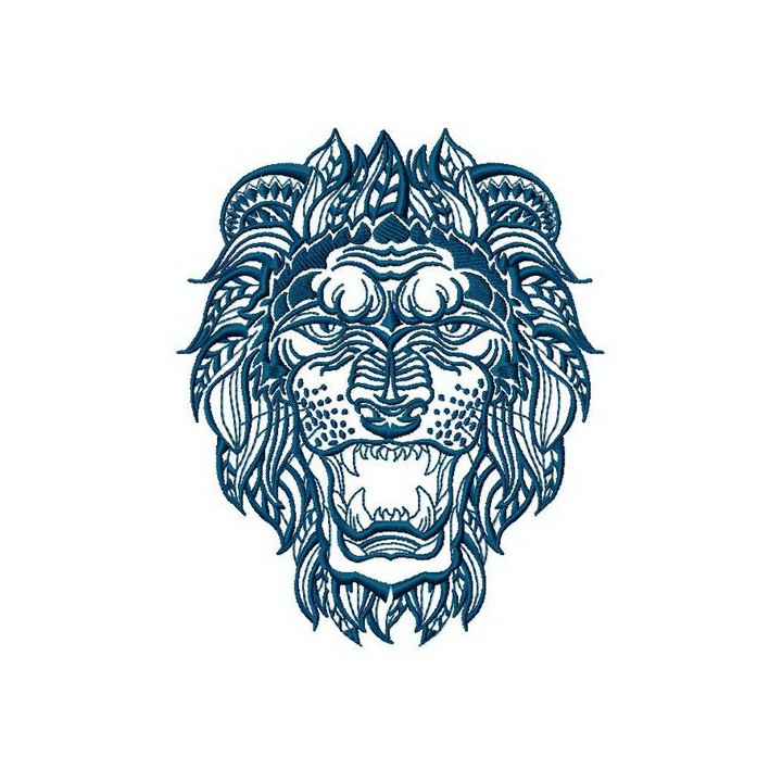 Lion 4 embroidery design - Embroidery Design