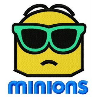 Strong Minion 2 embroidery design - Embroidery Design
