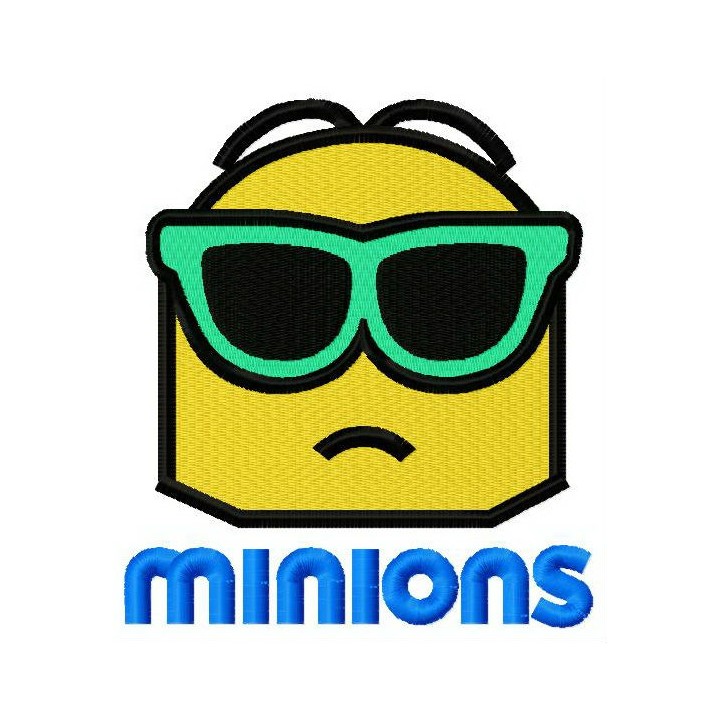 Strong Minion 2 embroidery design - Embroidery Design