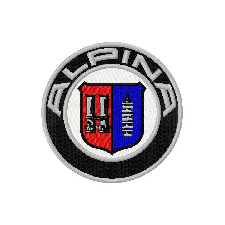 Alpina logo embroidery design - Embroidery Design