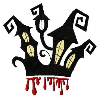 Bloody village embroidery design - Embroidery Design