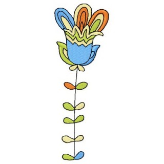 Magic flower 2 embroidery design - Embroidery Design