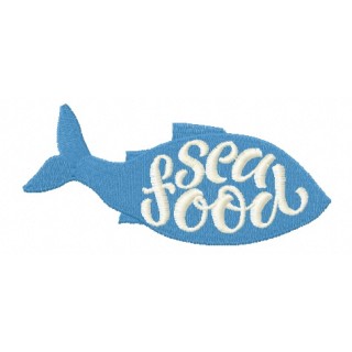 Sea food embroidery design - Embroidery Design
