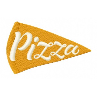 Pizza 3 embroidery design - Embroidery Design