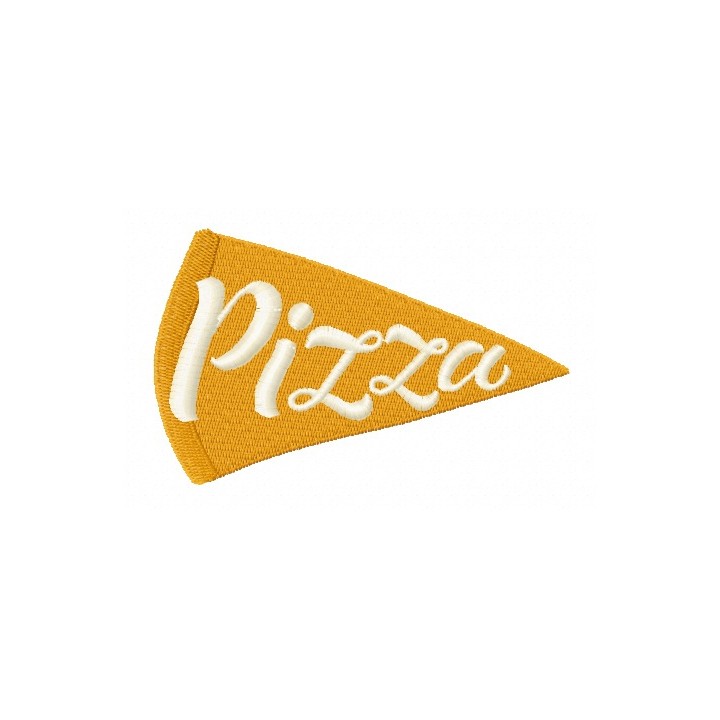 Pizza 3 embroidery design - Embroidery Design