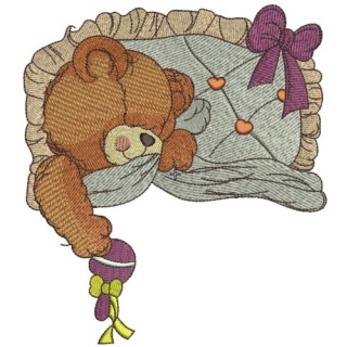 Sweet dreams and good night 3 embroidery design - Embroidery Design