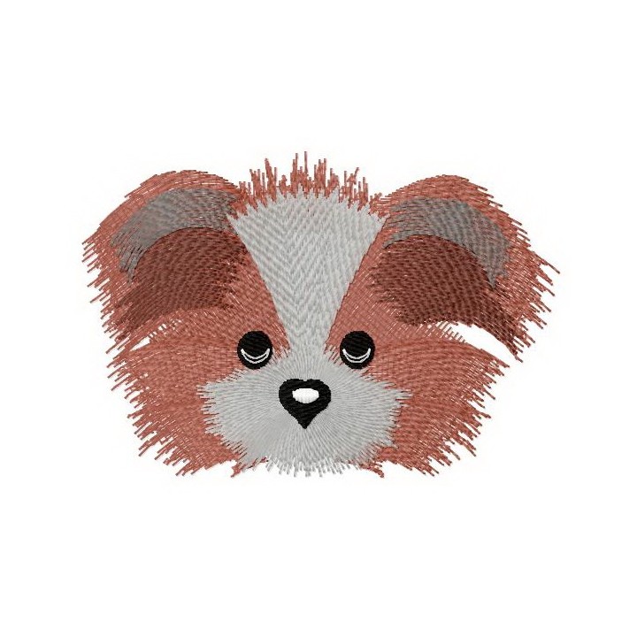 Shaggy puppy 2 embroidery design - Embroidery Design