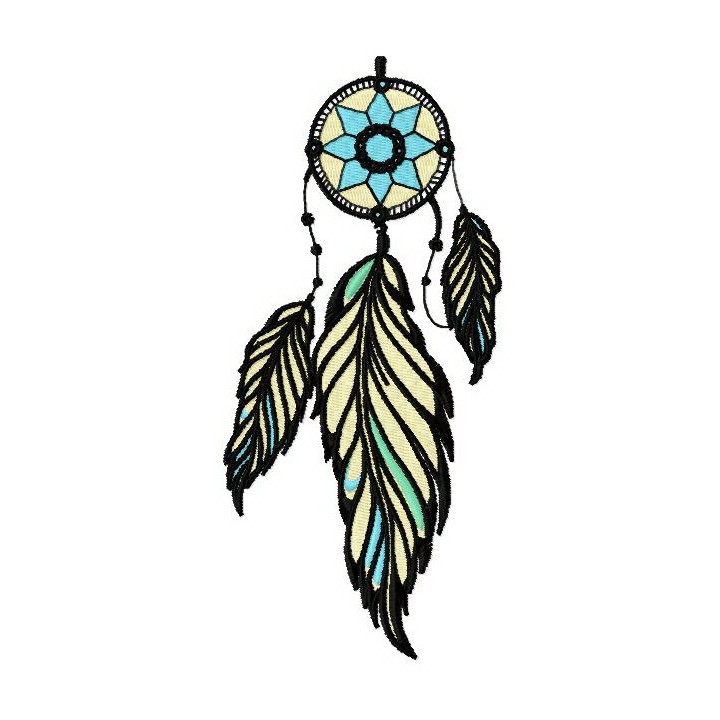 Dreamcatcher 13 embroidery design - Embroidery Design