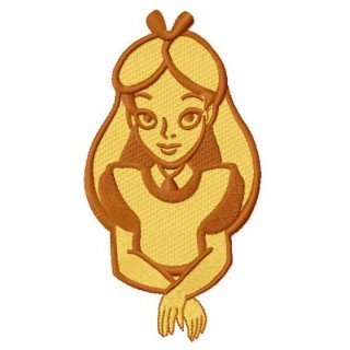 Alice 2 embroidery design - Embroidery Design