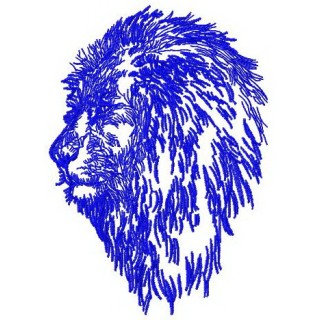 Lion 2 embroidery design - Embroidery Design