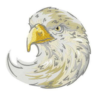 Bald Eagle embroidery design - Embroidery Design