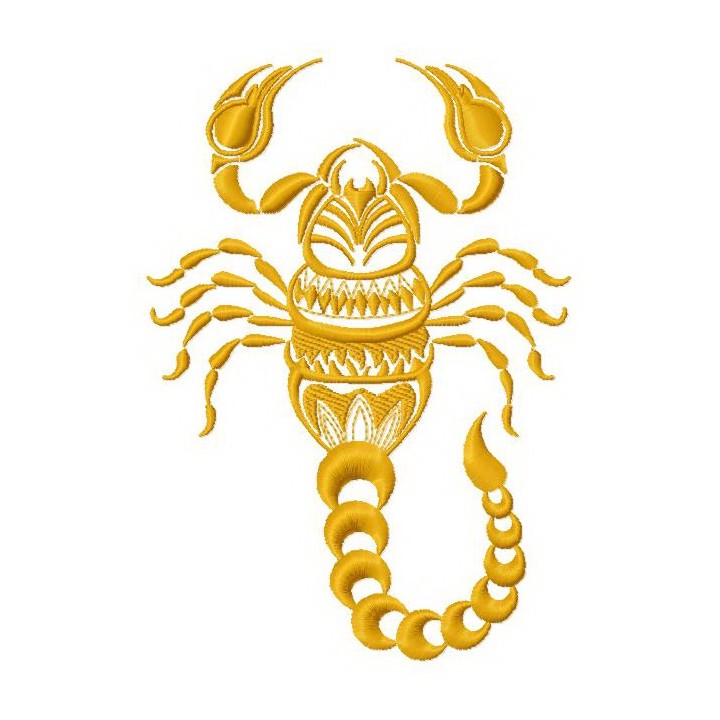 Scorpion 2 embroidery design - Embroidery Design