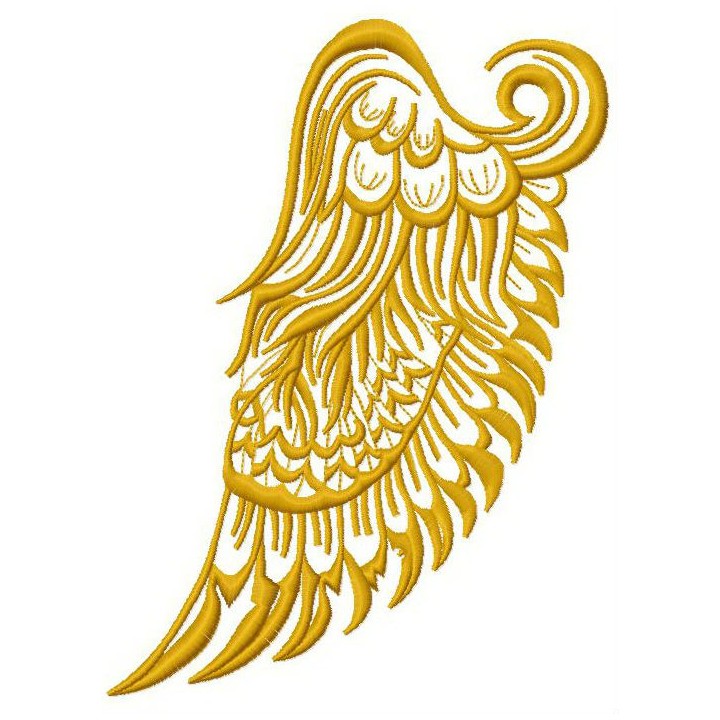 Wing 2 embroidery design - Embroidery Design