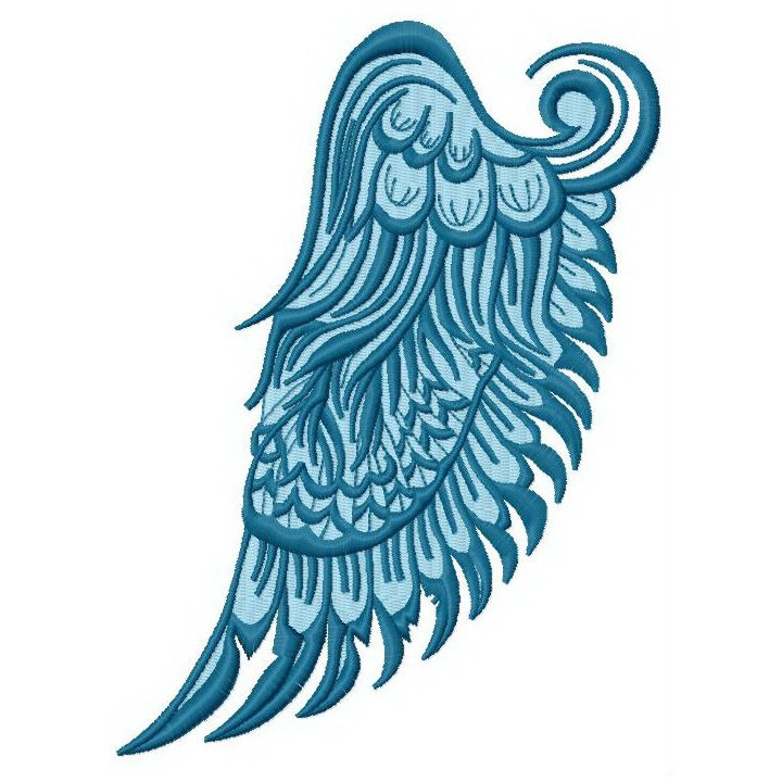 Wing embroidery design - Embroidery Design