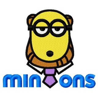 Minion the philosopher 2 embroidery design - Embroidery Design