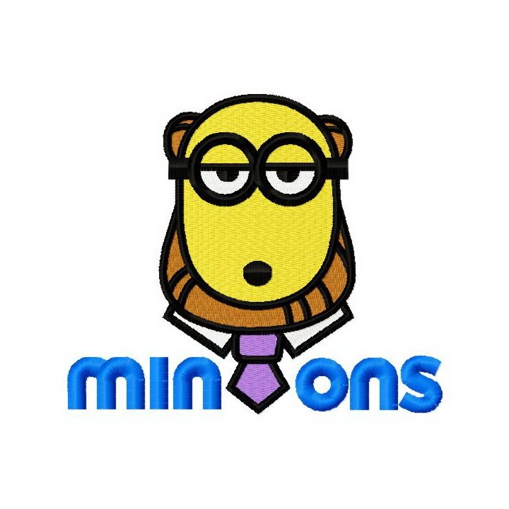 Minion the philosopher 2 embroidery design - Embroidery Design