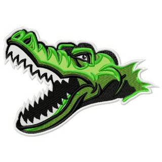 Crocodile 5 embroidery design - Embroidery Design