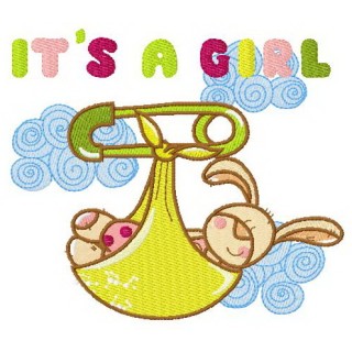 It's a girl embroidery design - Embroidery Design