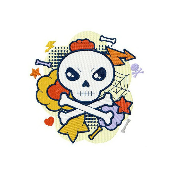 Halloween mix embroidery design - Embroidery Design