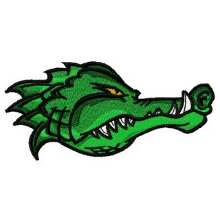 Crocodile 2 embroidery design - Embroidery Design