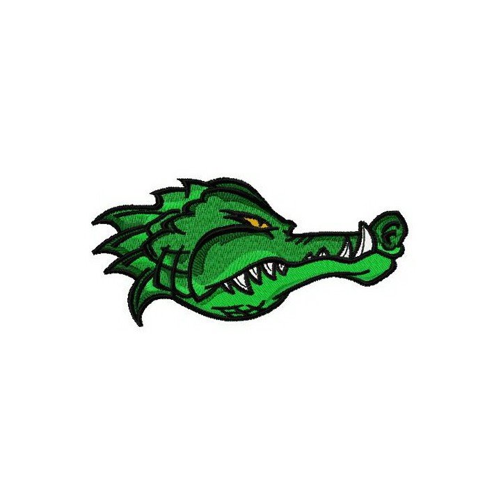 Crocodile 2 embroidery design - Embroidery Design