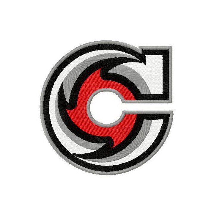 Cincinnati Cyclones logo embroidery design - Embroidery Design