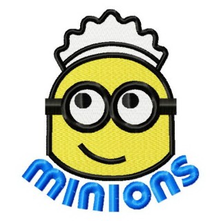 Minion maid 2 embroidery design - Embroidery Design